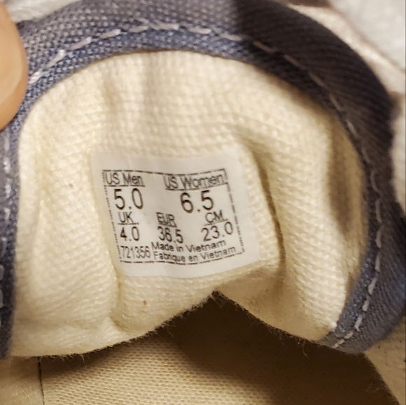 VANS PLATFORM DENIM PATCHWORK SNEAKERS - Picture 6 of 6